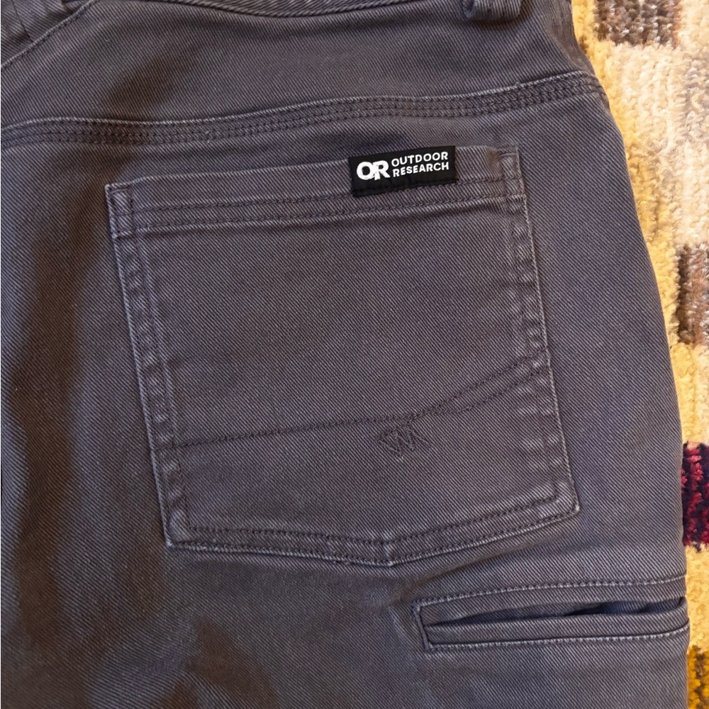 Outdoor Research Men’s Grey Goldbar Pants Size 32, 30” inseam - Picture 8 of 12